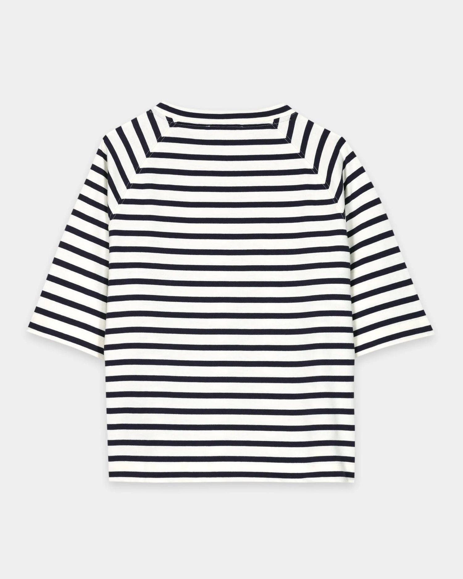 Stripe Smart T-Shirt - Navy Blue