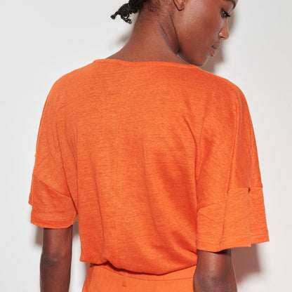 Boxy T-Shirt - Burnt Orange