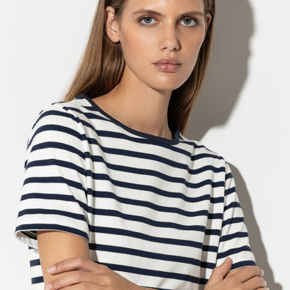 Striped T-Shirt - Blue Stripe