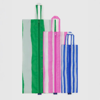 3D Zip Set - Painted Stripe