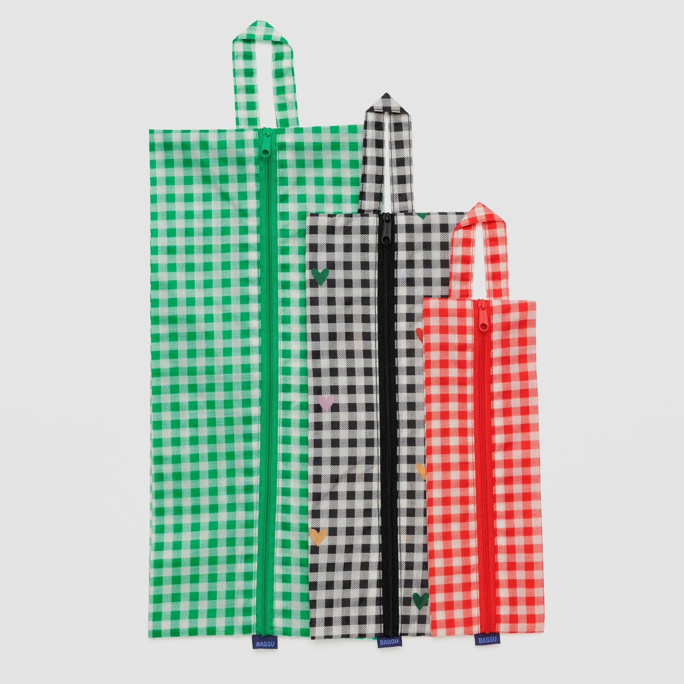 3D Zip Set - Gingham