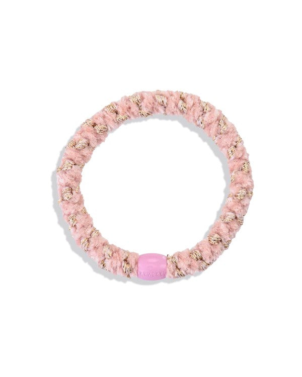 Kknekki Band - Velvet Stripe Dusty Light Pink