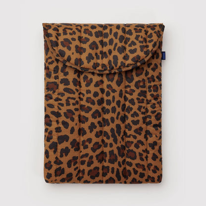Puffy Laptop Sleeve 16&quot; - Leopard