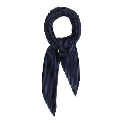 Pleated Necktie - Midnight