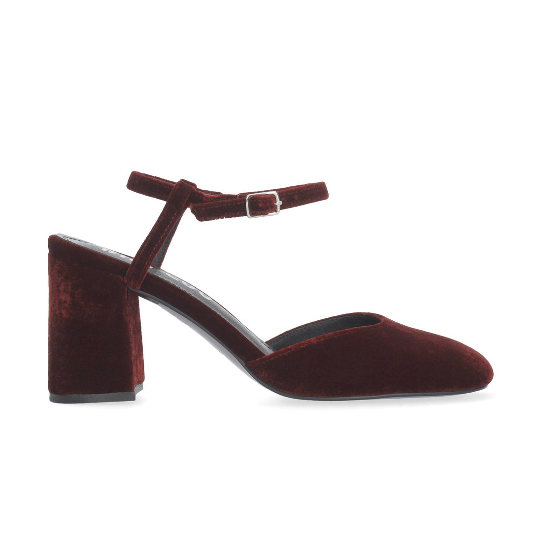 Velvet Heel - Burgundy