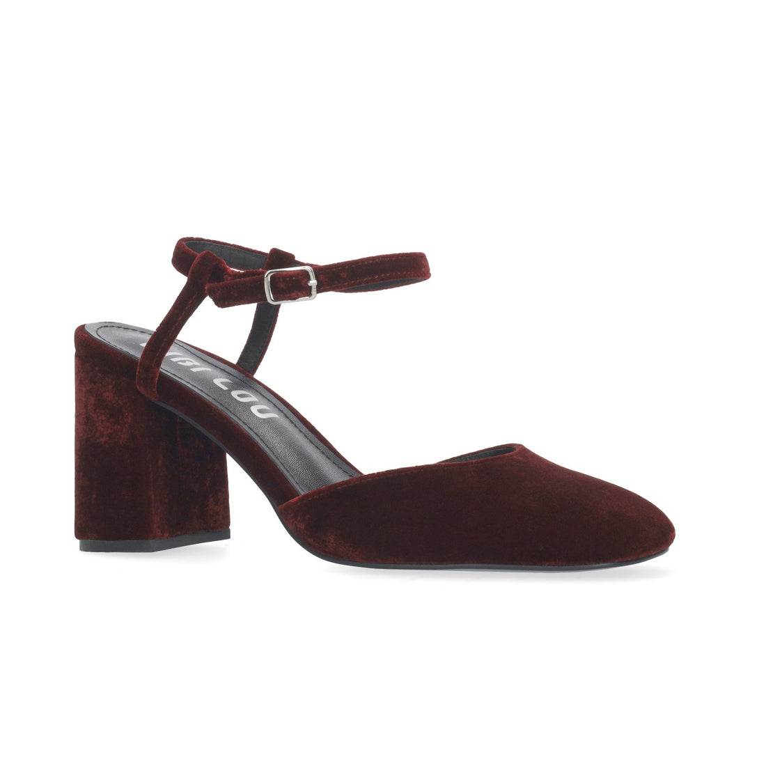 Velvet Heel - Burgundy