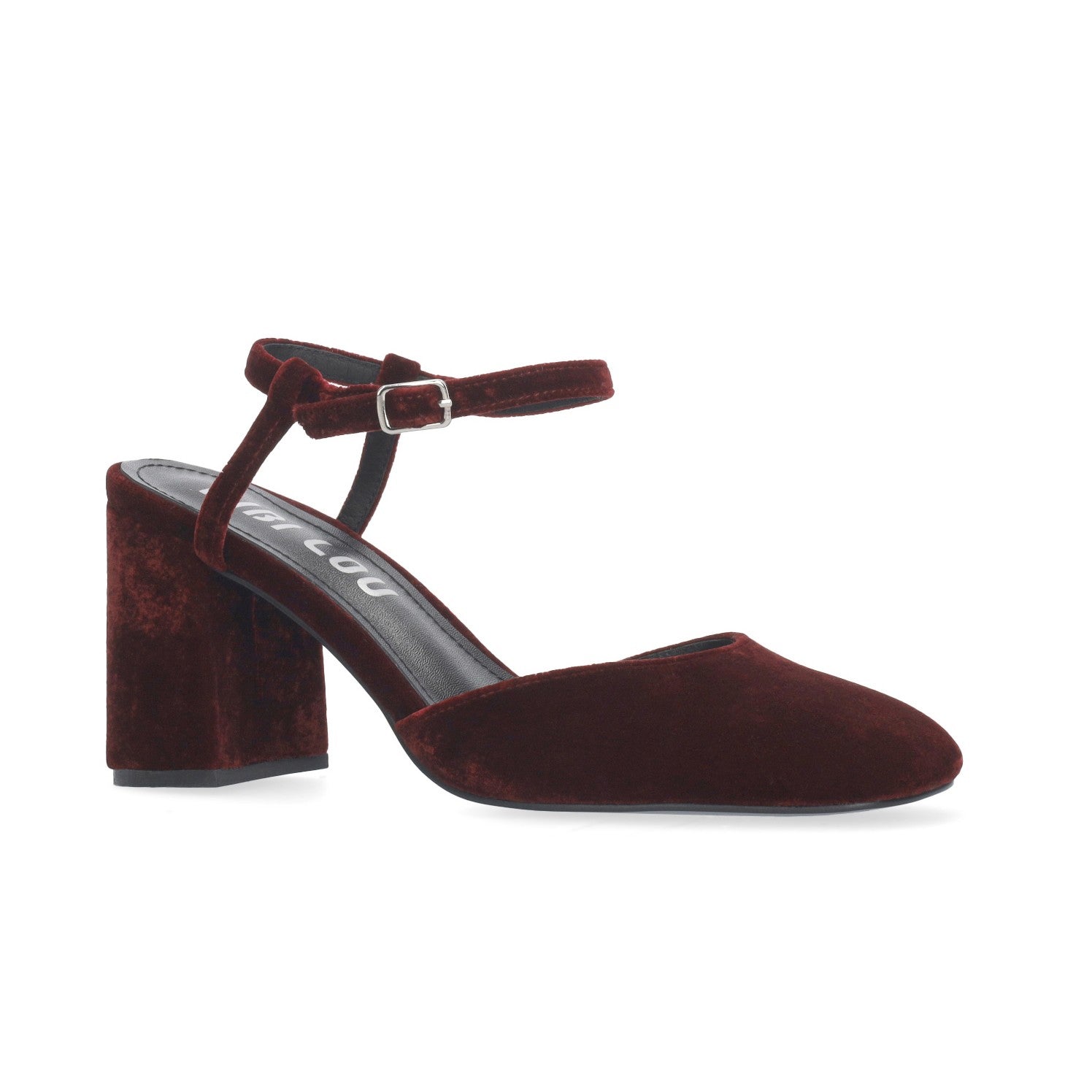 Velvet Heel - Burgundy