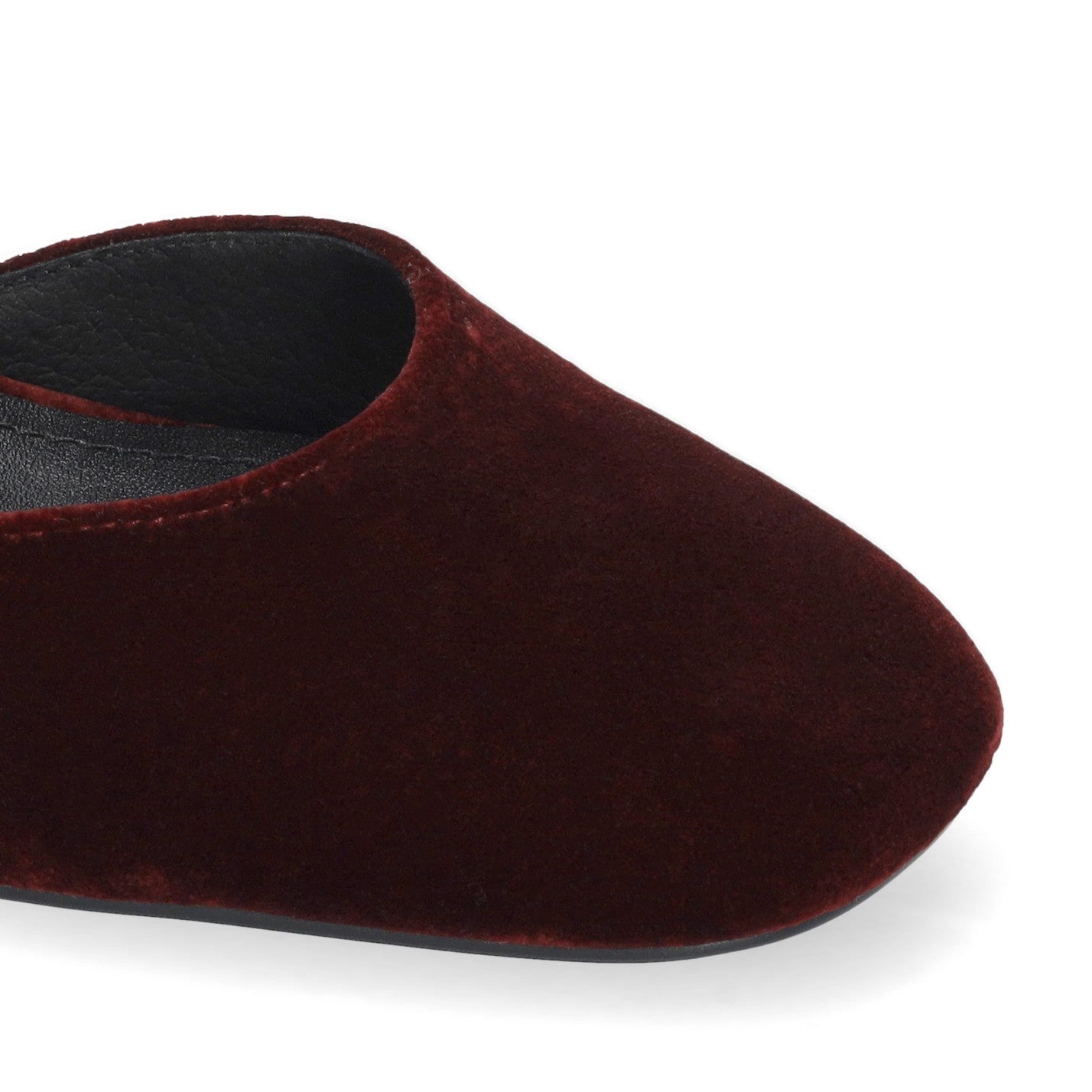 Velvet Heel - Burgundy
