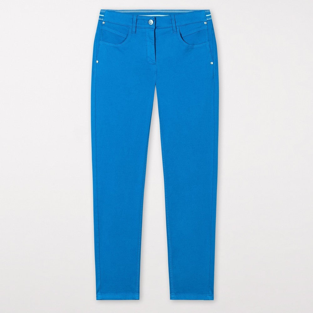 High-Stretch Skinny Jeans - Azure