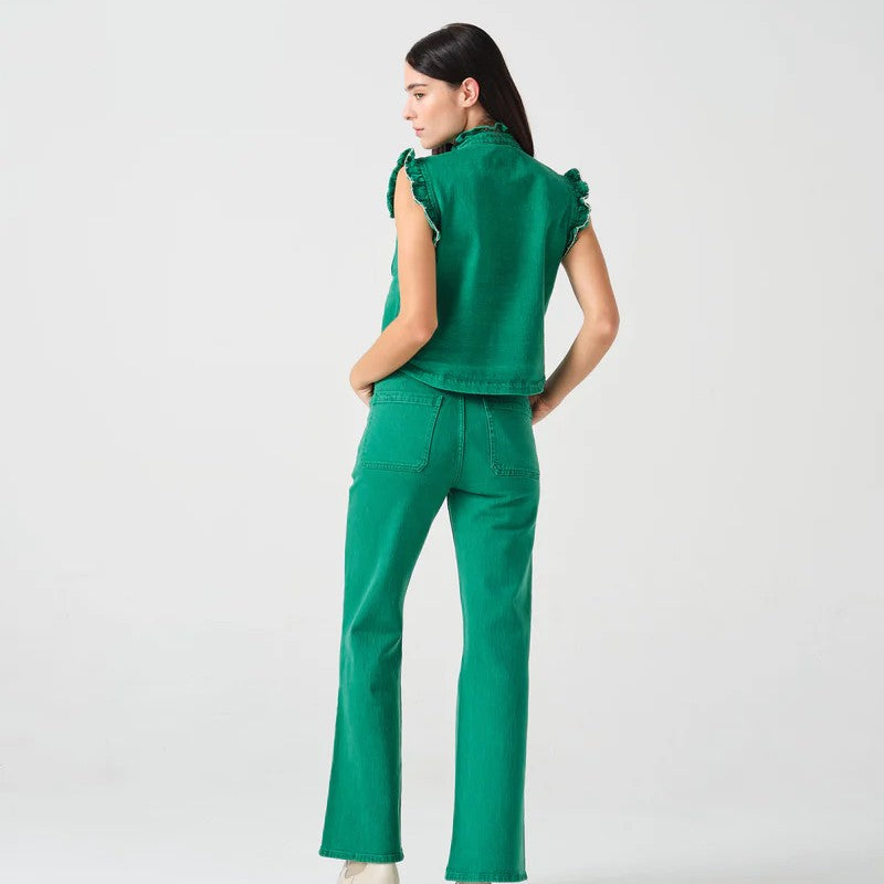 Pablo Waistcoat - Jade Green