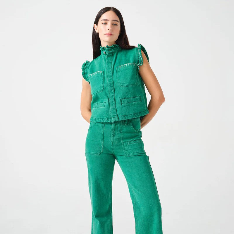 Pablo Waistcoat - Jade Green