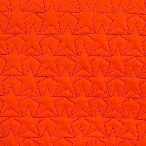 Beach Bag - Stars Neon Orange