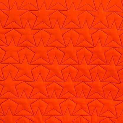 Laptop Case Small - Stars Neon Orange