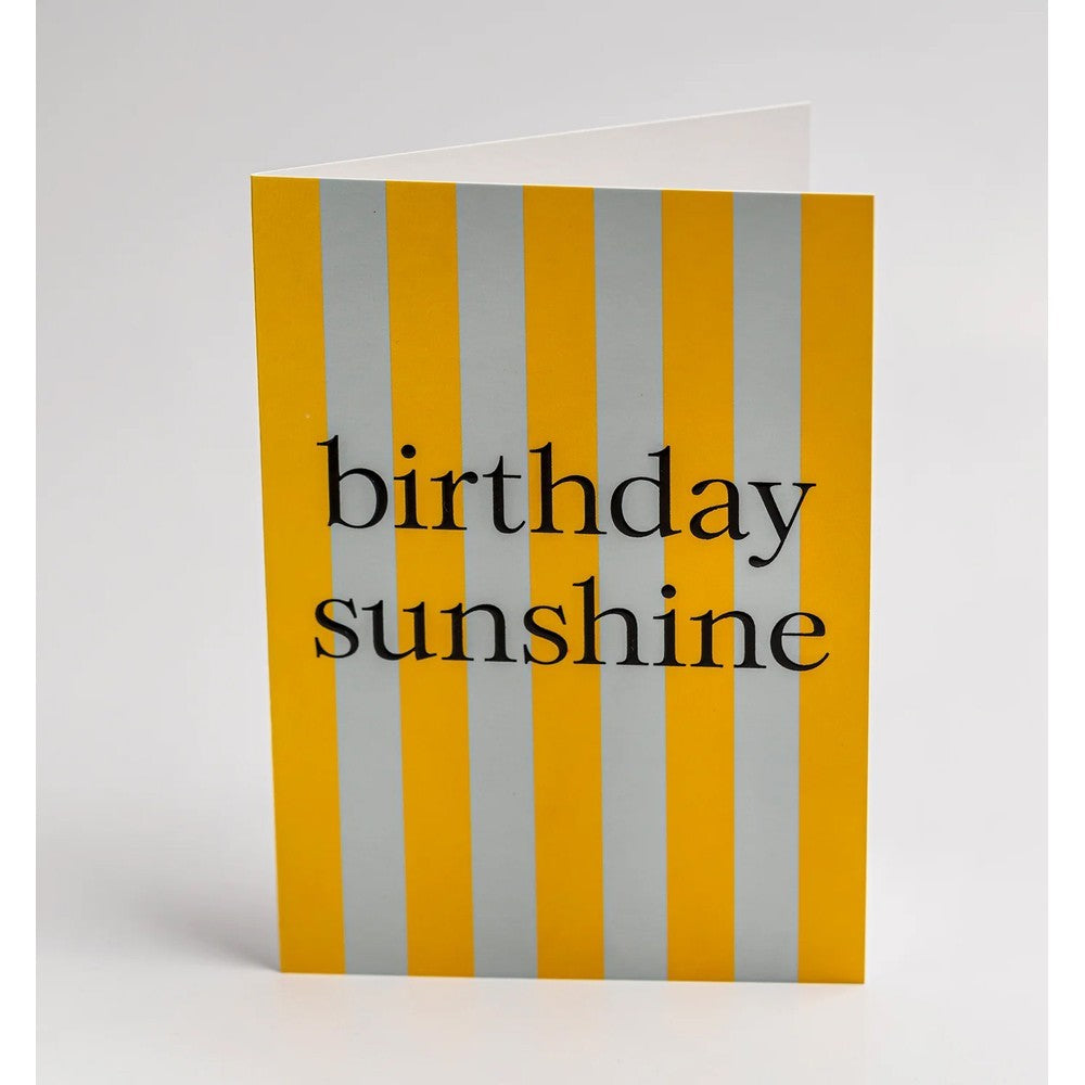 Birthday Sunshine - Pale Blue/Yellow