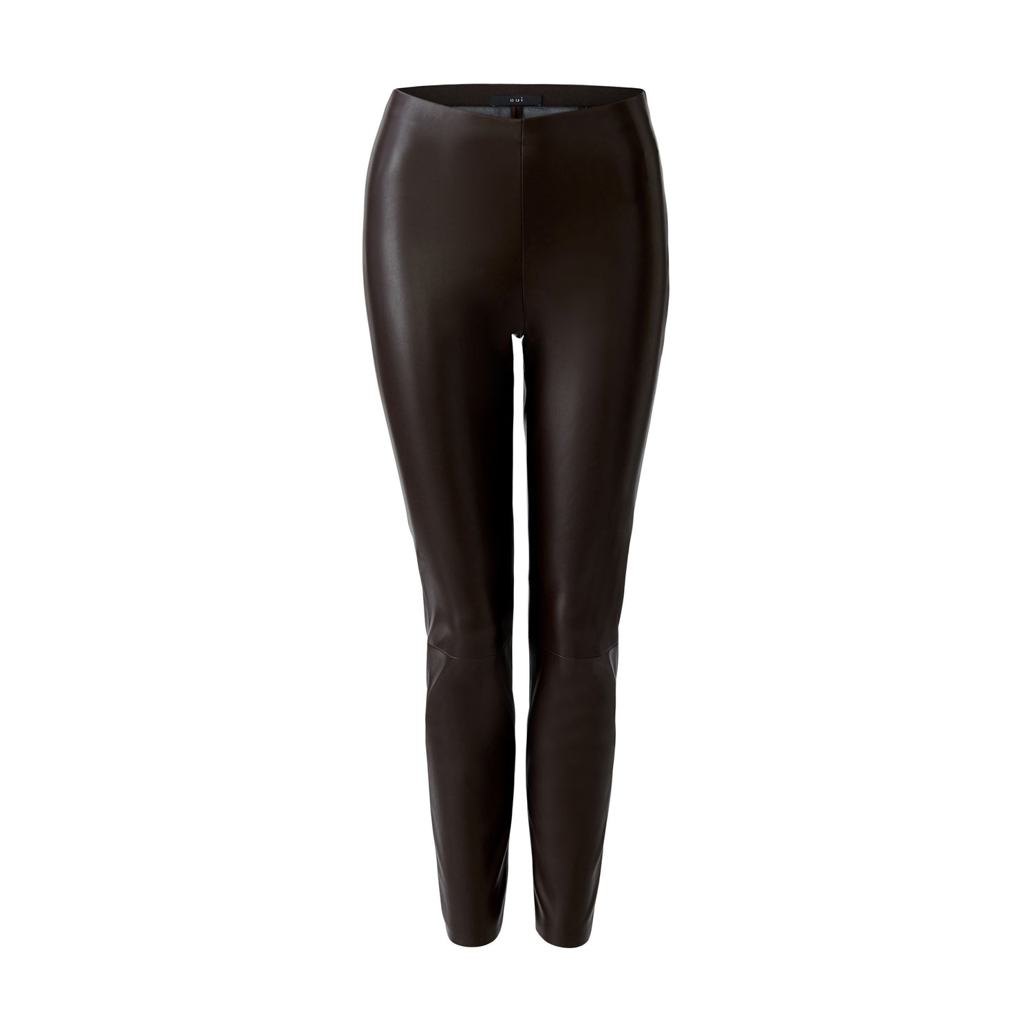 Pleather Legging - Dark Brown
