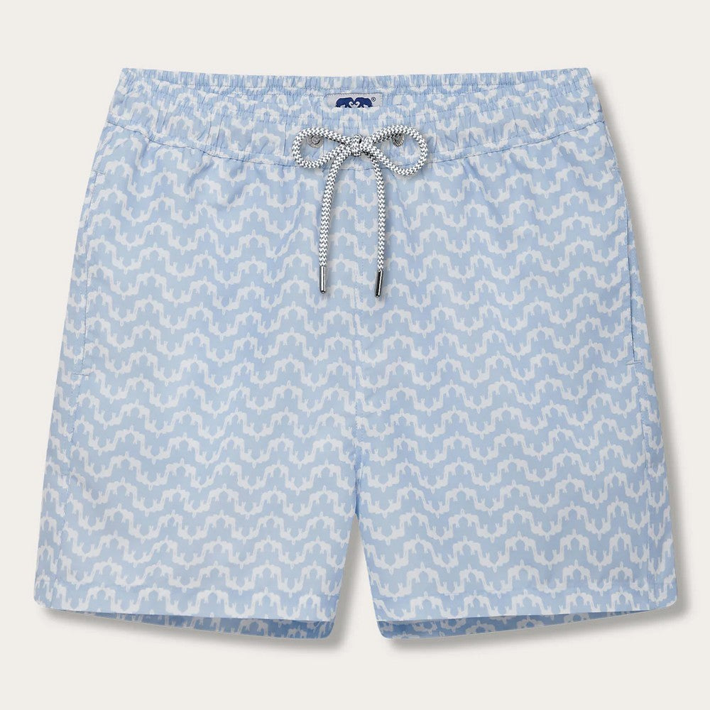 Staniel Swim Shorts - Elephant Palace Sky Blue