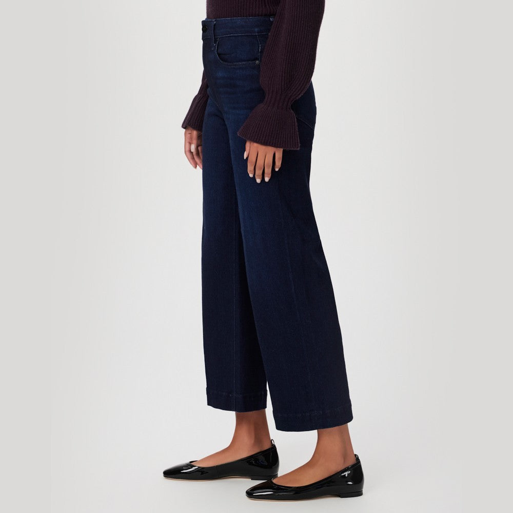 Anessa Cropped Wide Leg Jeans - Sussex