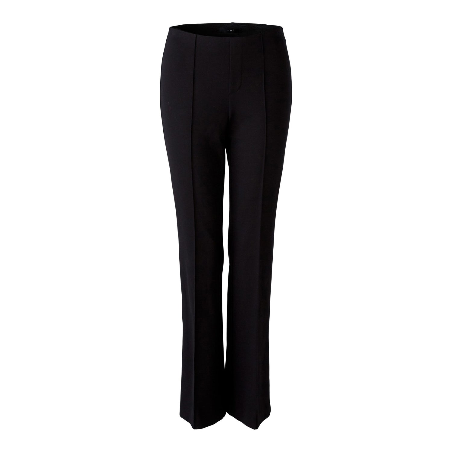 Pull On Smart Trouser - Black