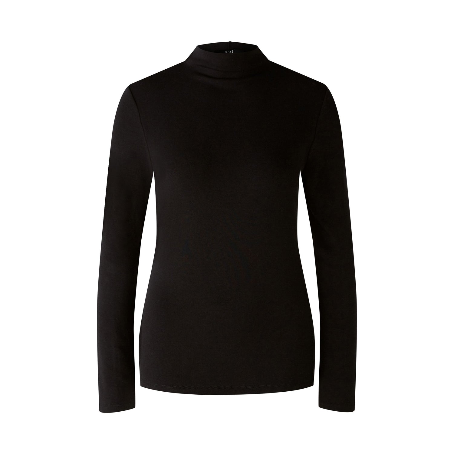 Turtleneck Top - Black