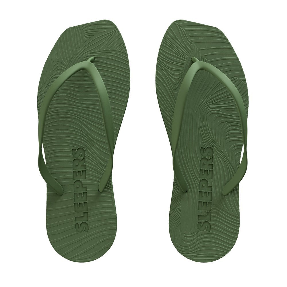 Tapered Flip Flop - Green