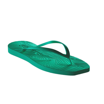 Tapered Flip Flop - Emerald Green