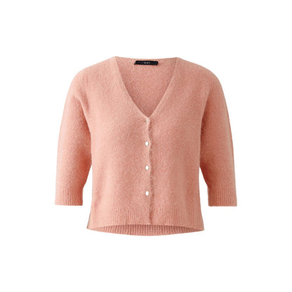 Short Cardigan - Coral Punch