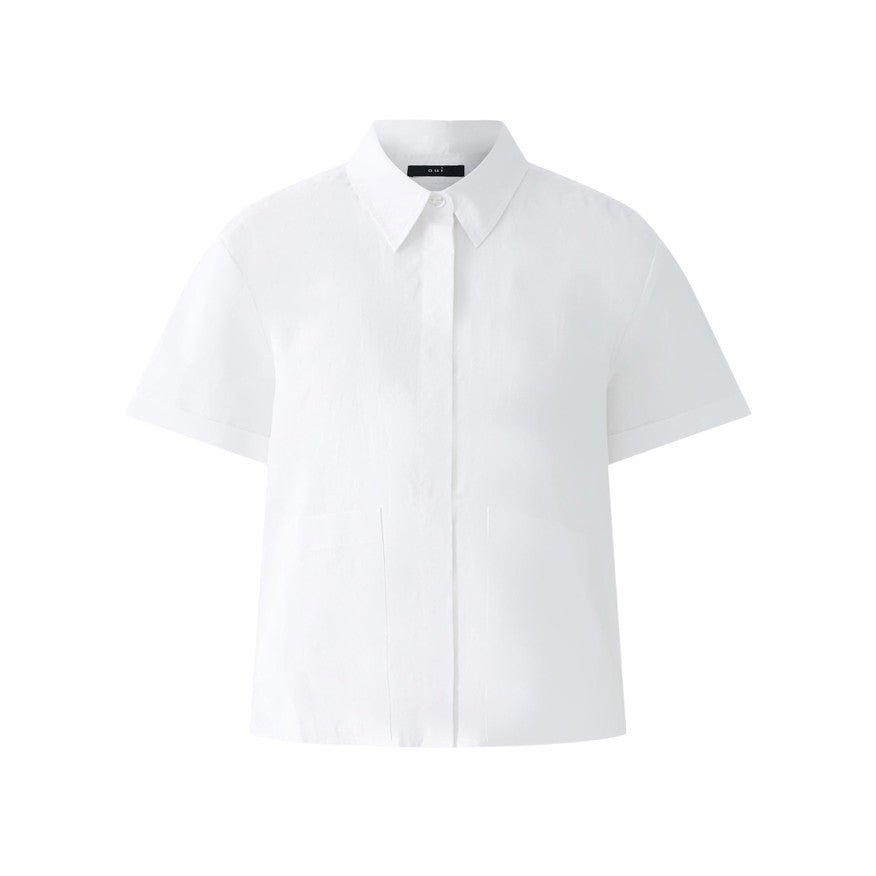 Short Sleeve Pocket Shirt - Optic White