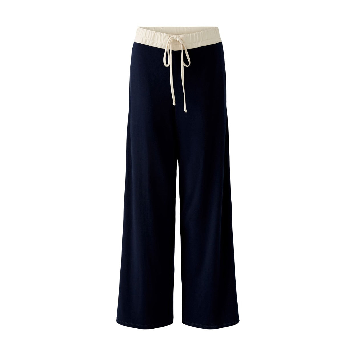 Slip On Trousers - Dark Blue