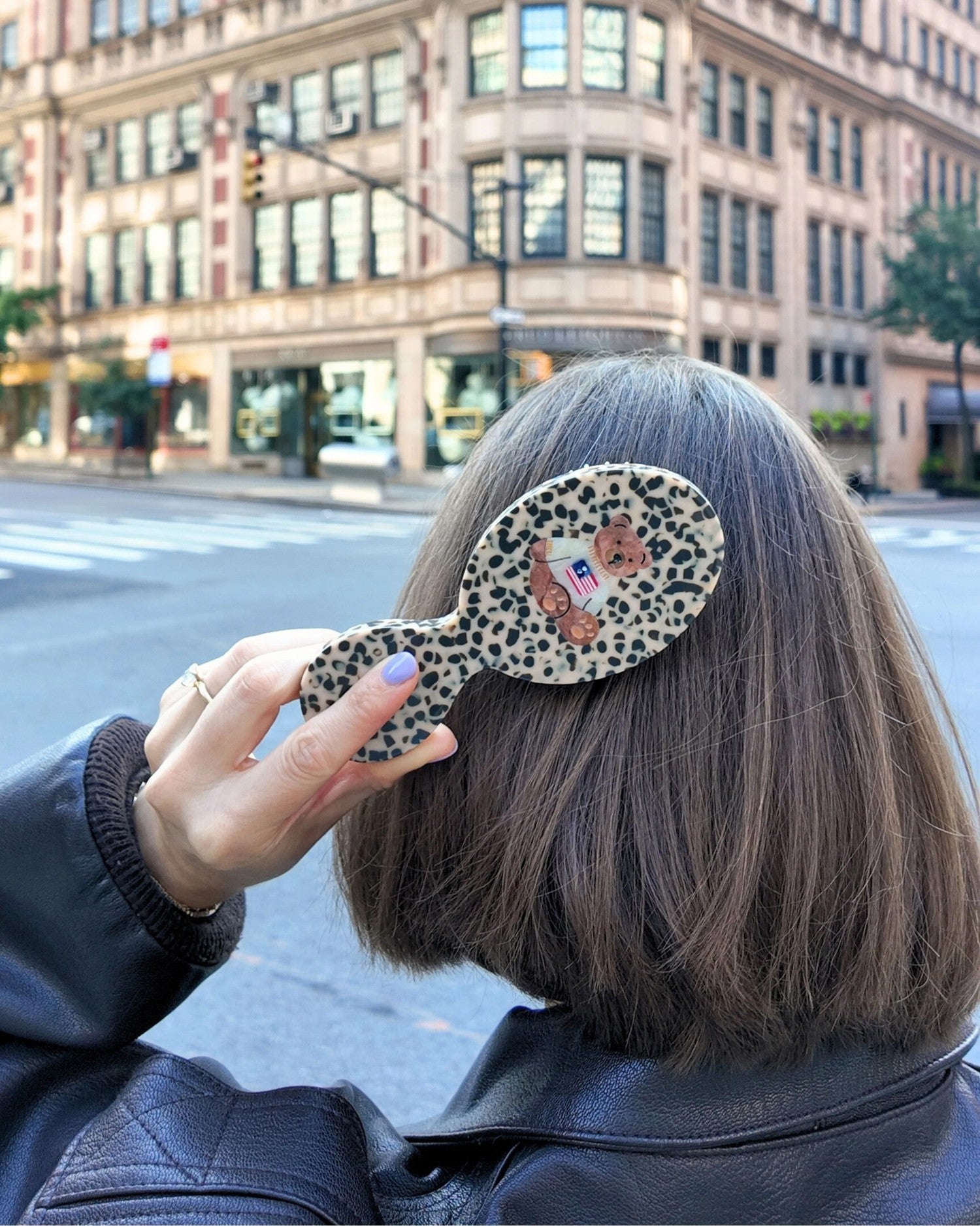 Teddy Hairbrush - Brown