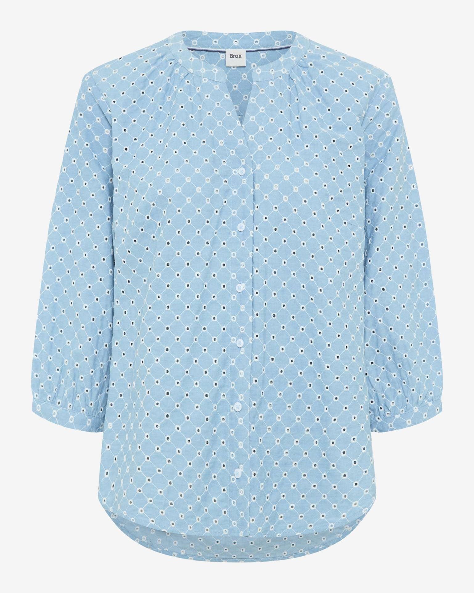 Velia Blouse - Vintage Blue