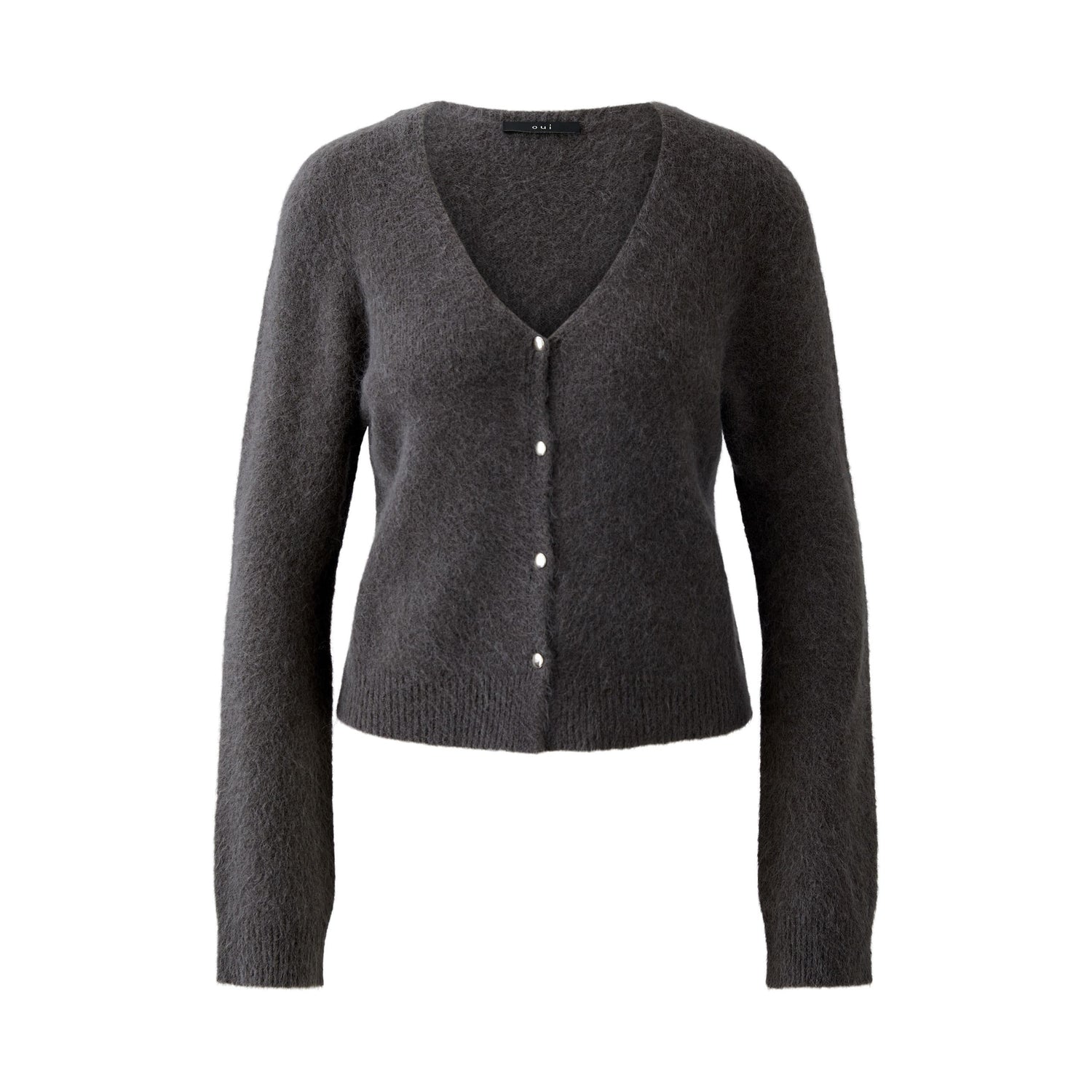 Fluffy Cardi - Espresso
