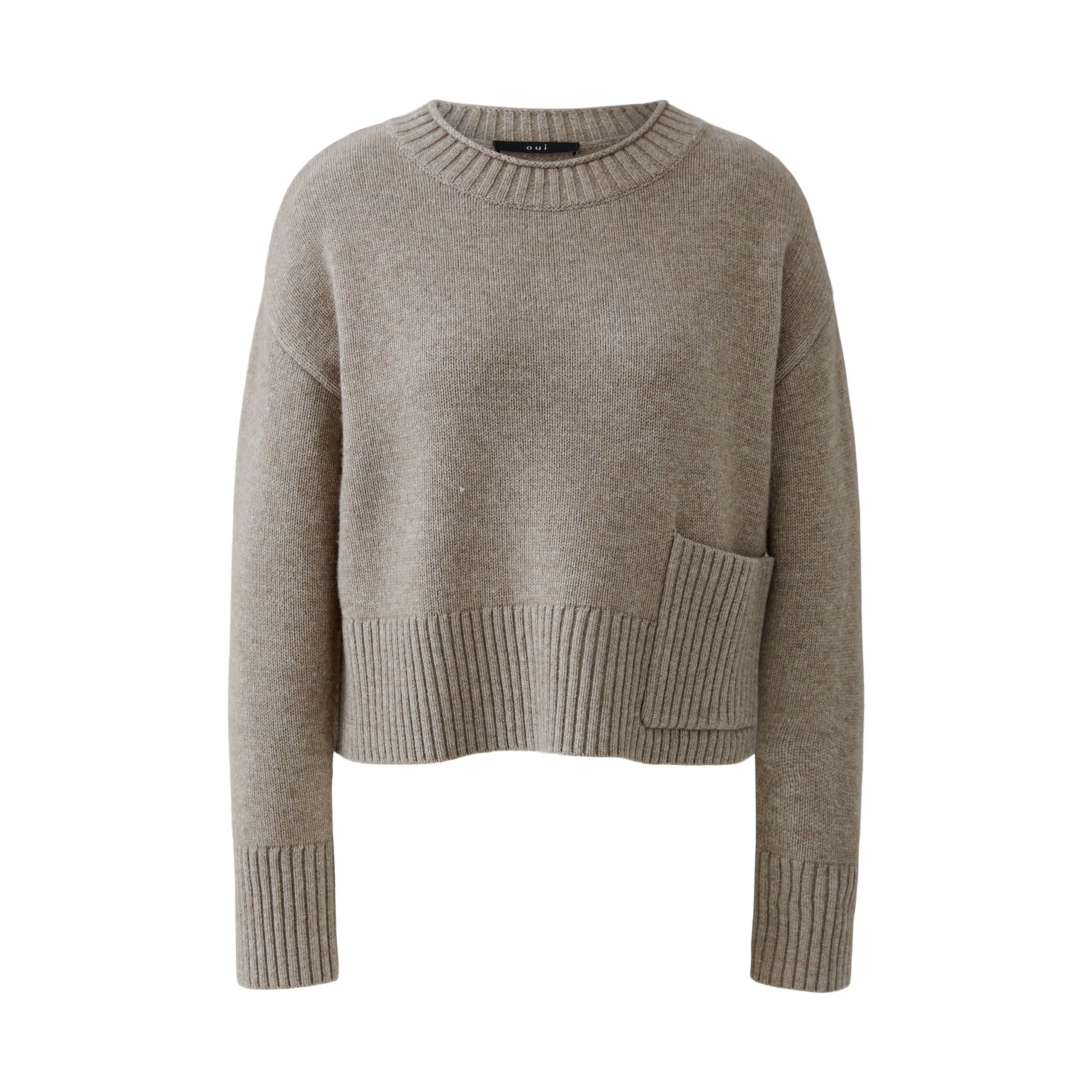 Pocket Jumper - Taupe