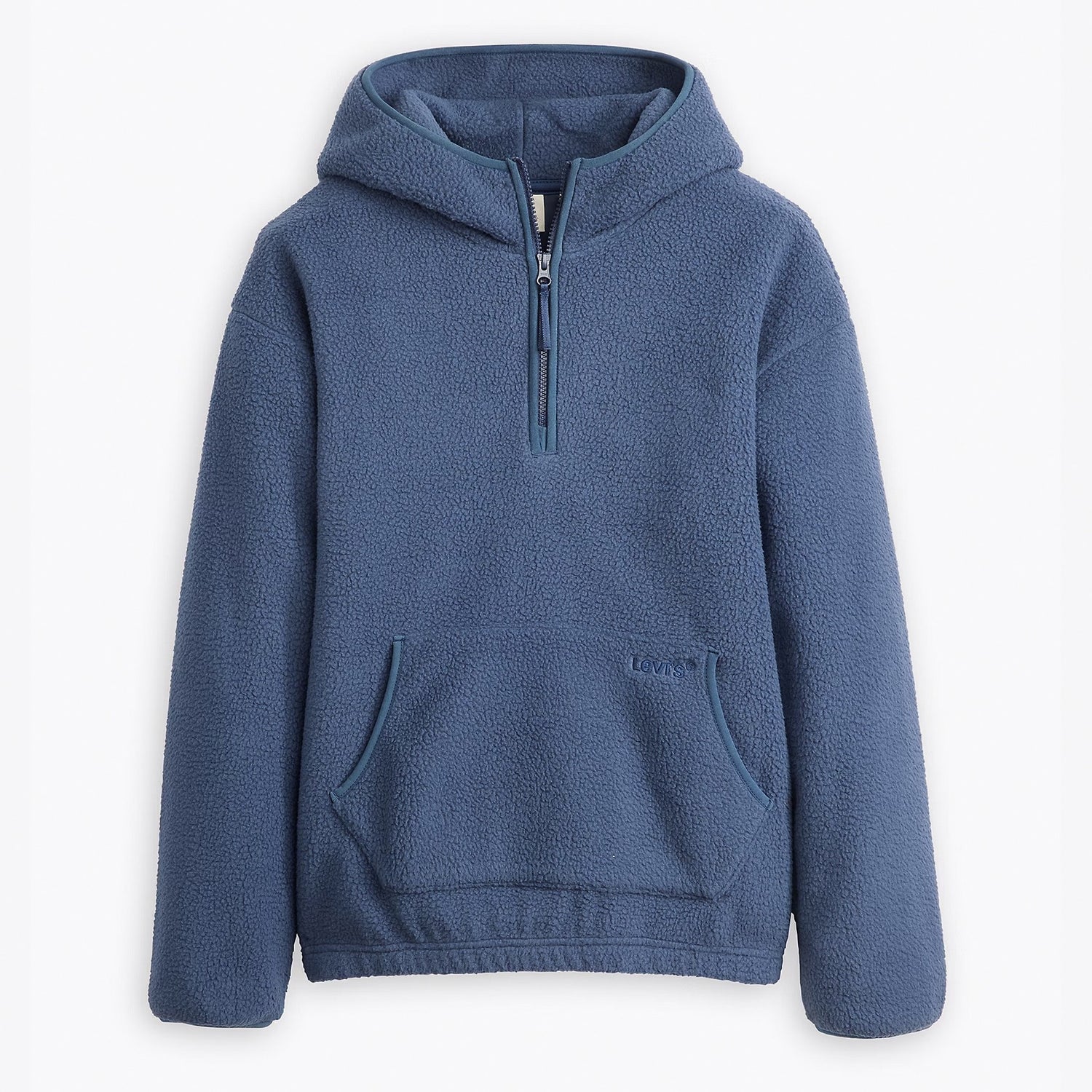 Hooded Sherpa Pullover - Sargasso Sea