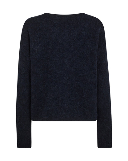Almine Knit Cardigan - Salute Navy