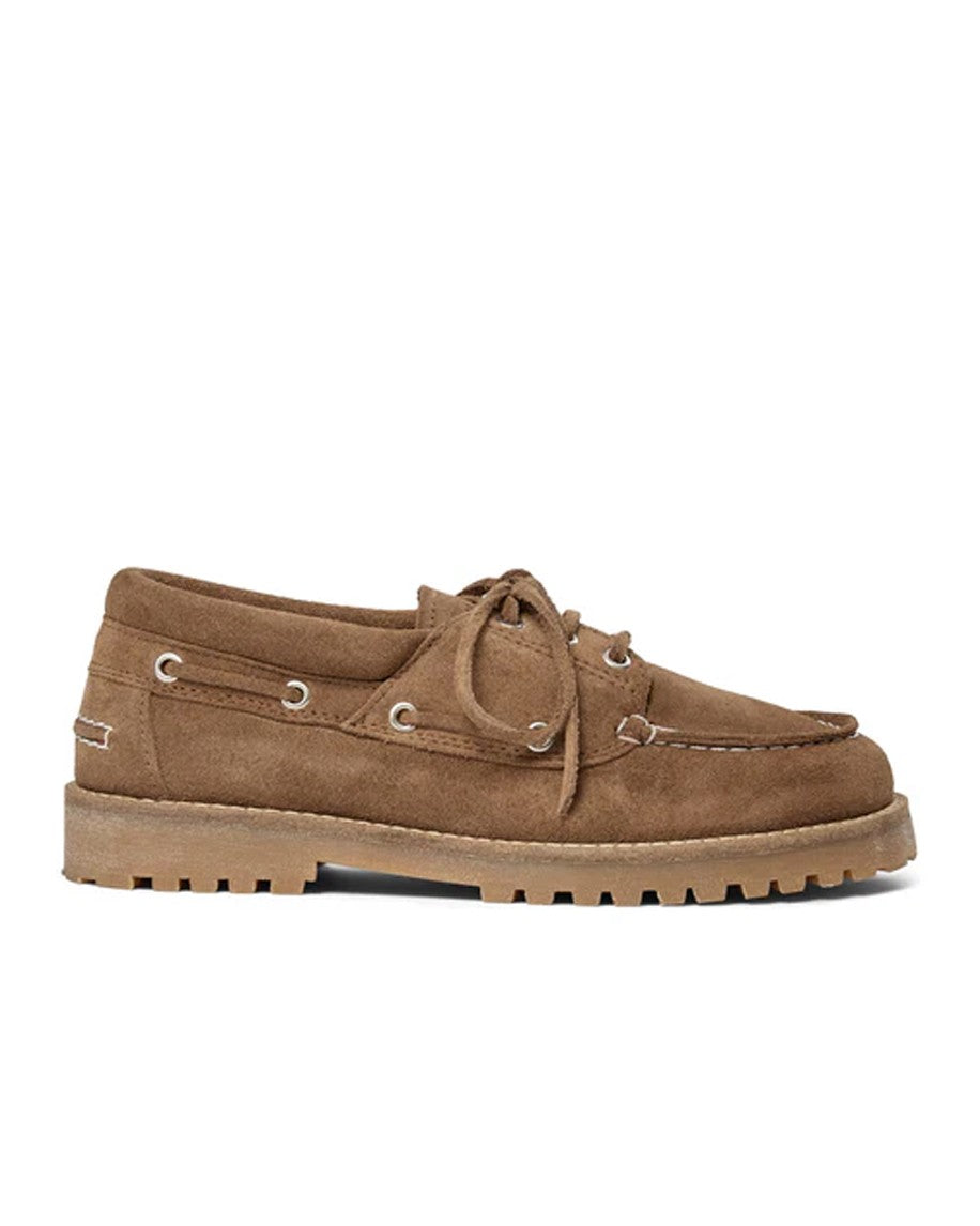 Alvina Suede Loafers - Taupe Suede