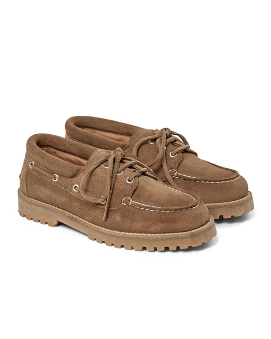 Alvina Suede Loafers - Taupe Suede