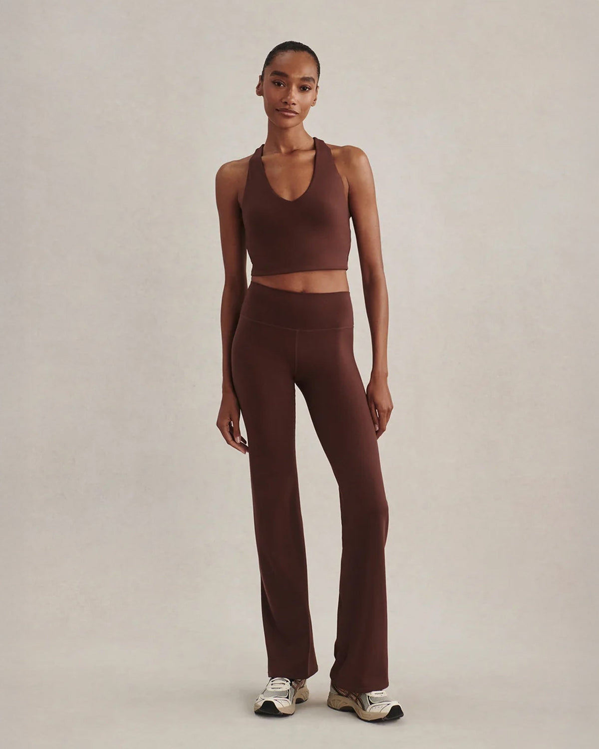 Always Flare Legging 32 - Mahogany