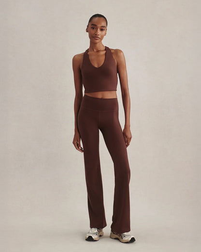 Always Flare Legging 32 - Mahogany
