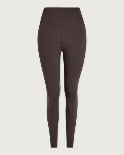 Always Warm Base Layer Legging - Deep Chocolate Marl