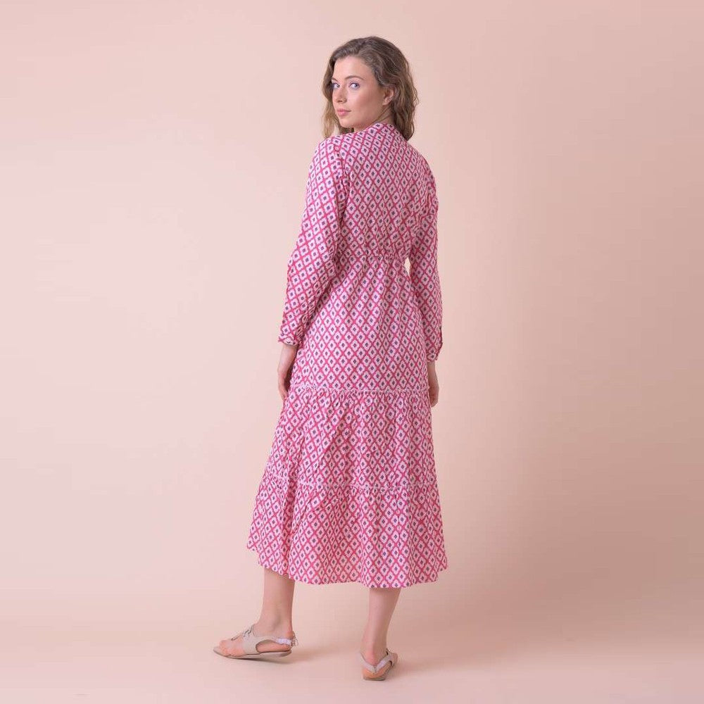 Corfu Dress - Habibi Pink