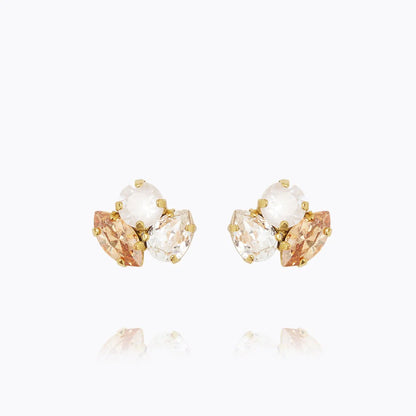 Ana Earrings Gold - Golden Combo