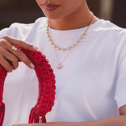 Ana Necklace Gold - Golden Combo