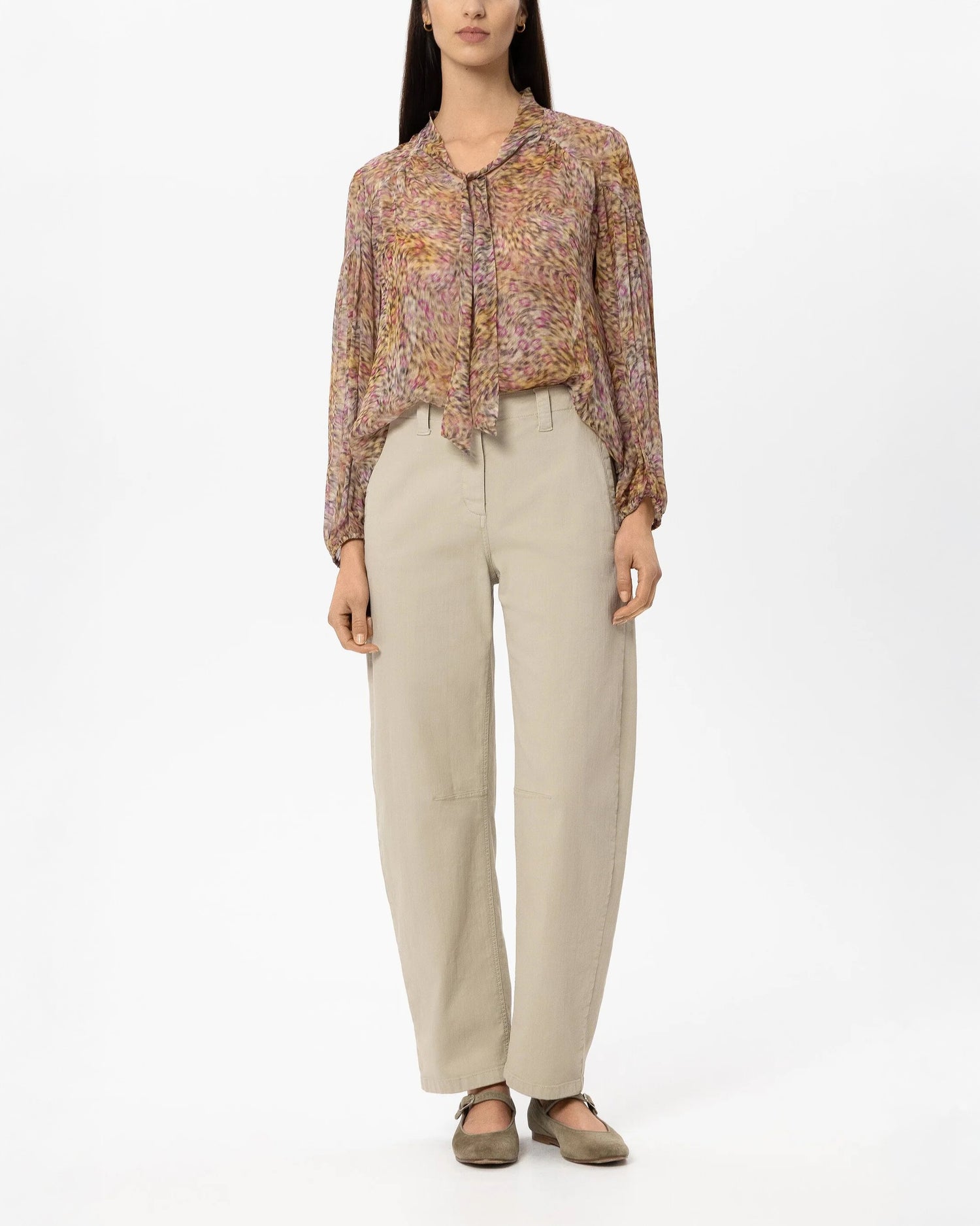 Animal Print Blouse - Multi
