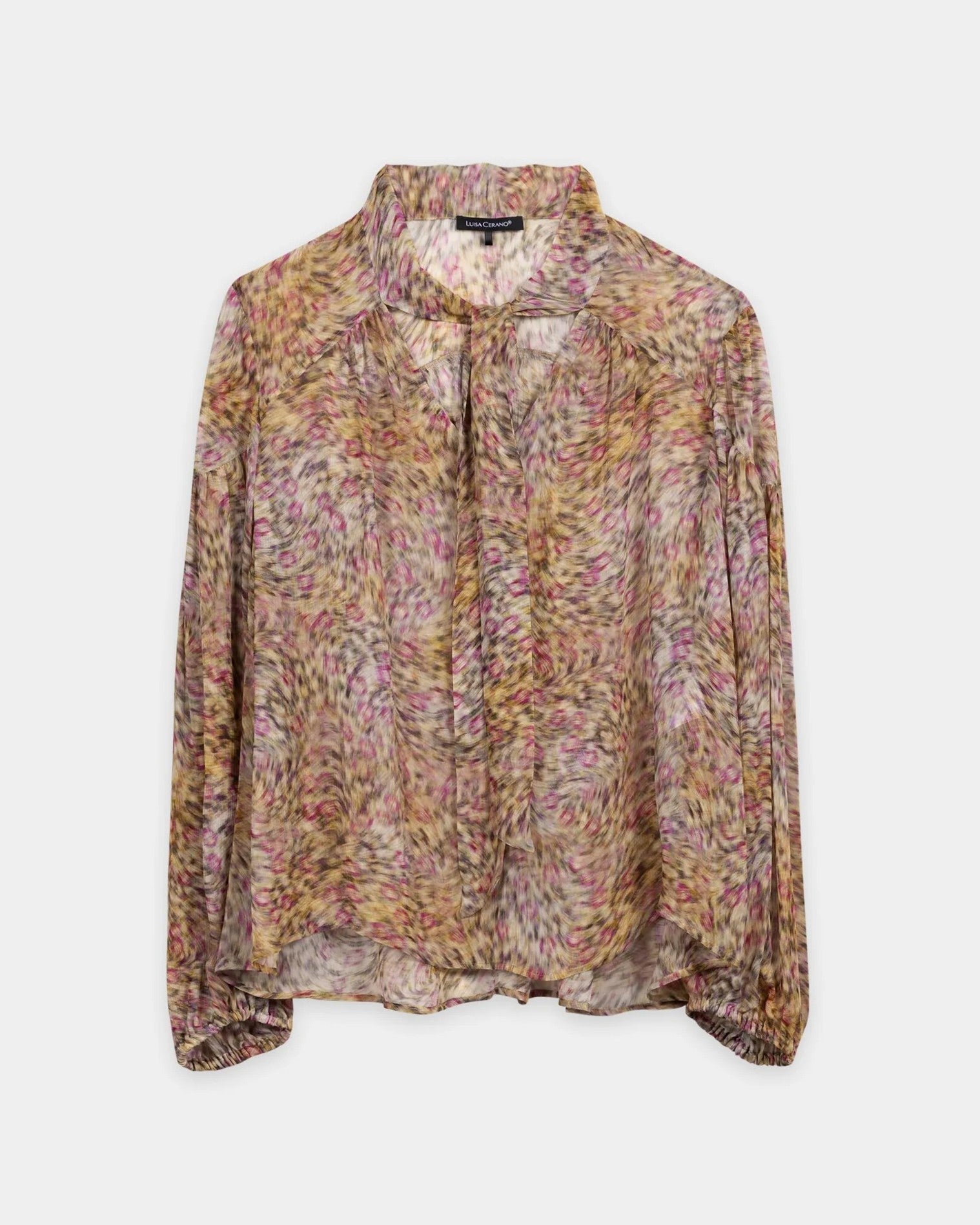 Animal Print Blouse - Multi