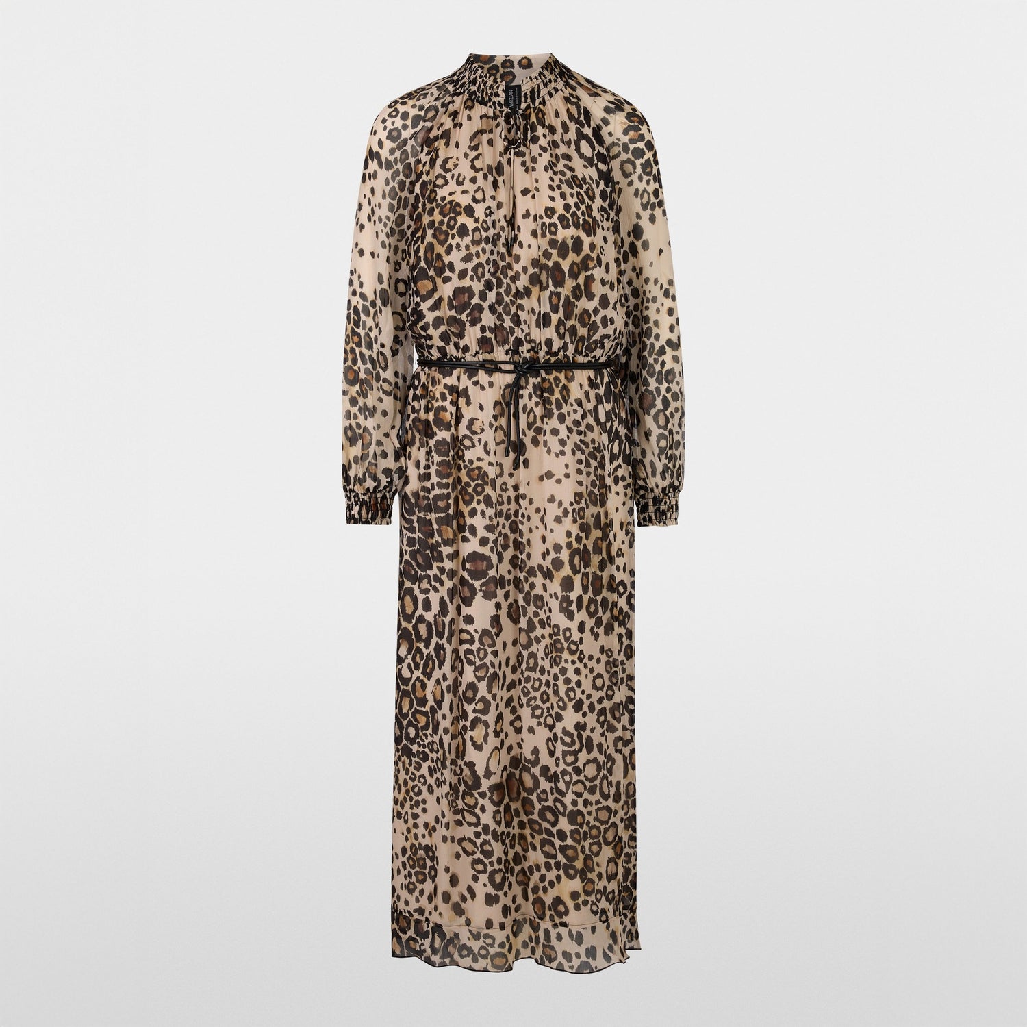 Animal Print Dress - Soft Cappuccino