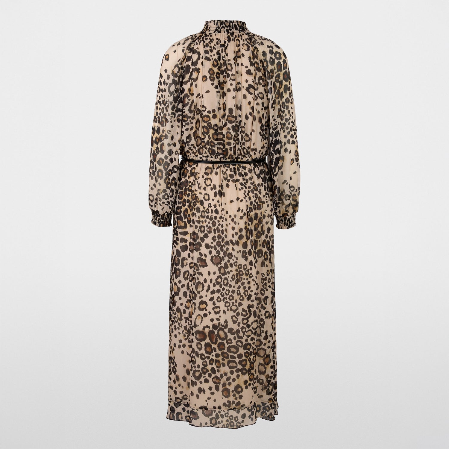 Animal Print Dress - Soft Cappuccino