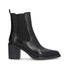 Naomi Pointed Heeled Leather Boot - Negro