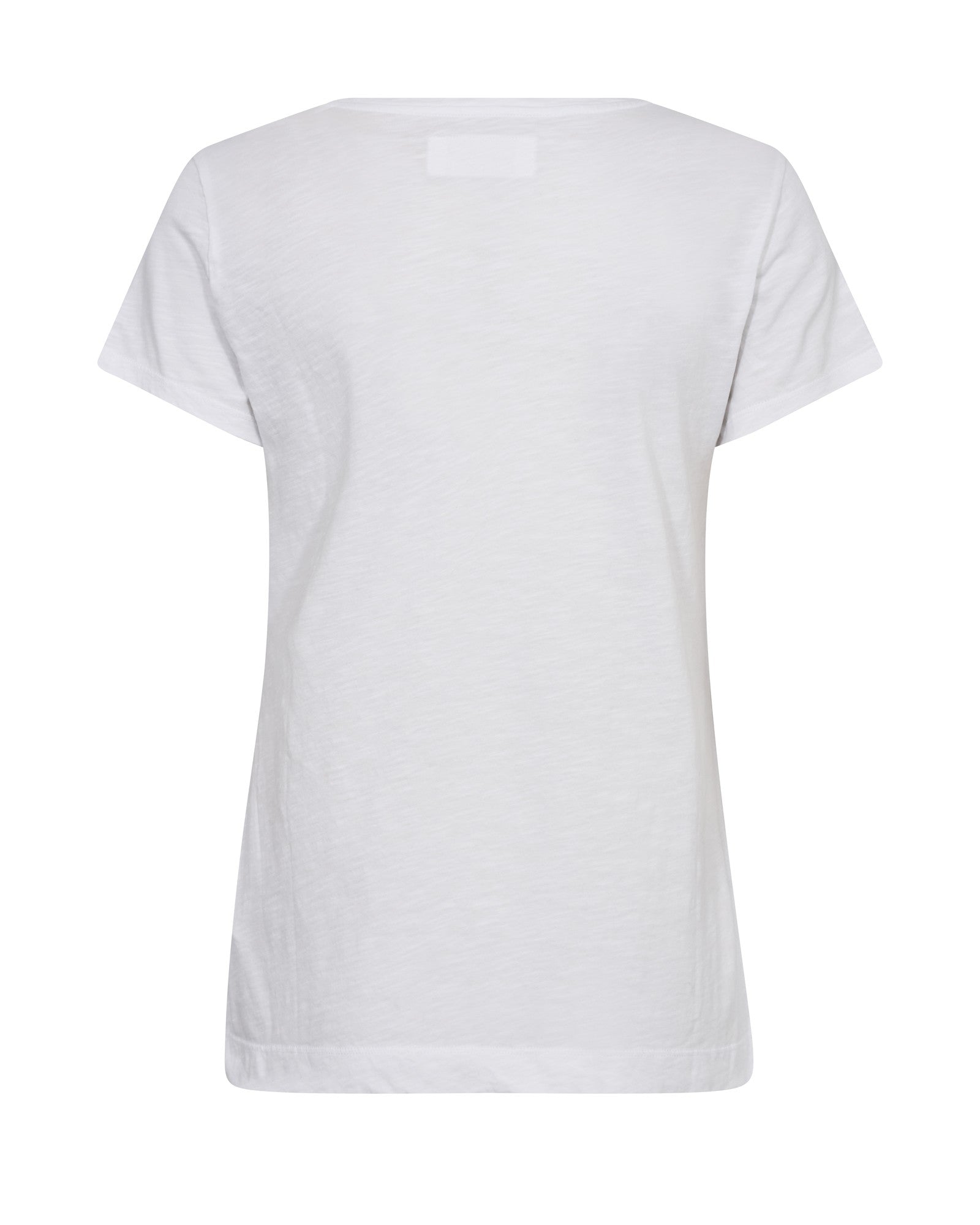 Arden Organic V-Ss Tee - White