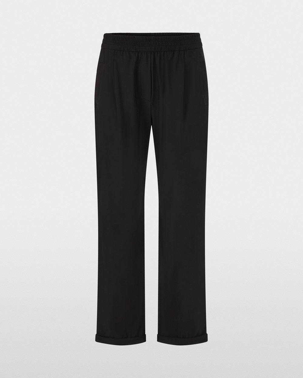 Black Relaxed Trouser - Black