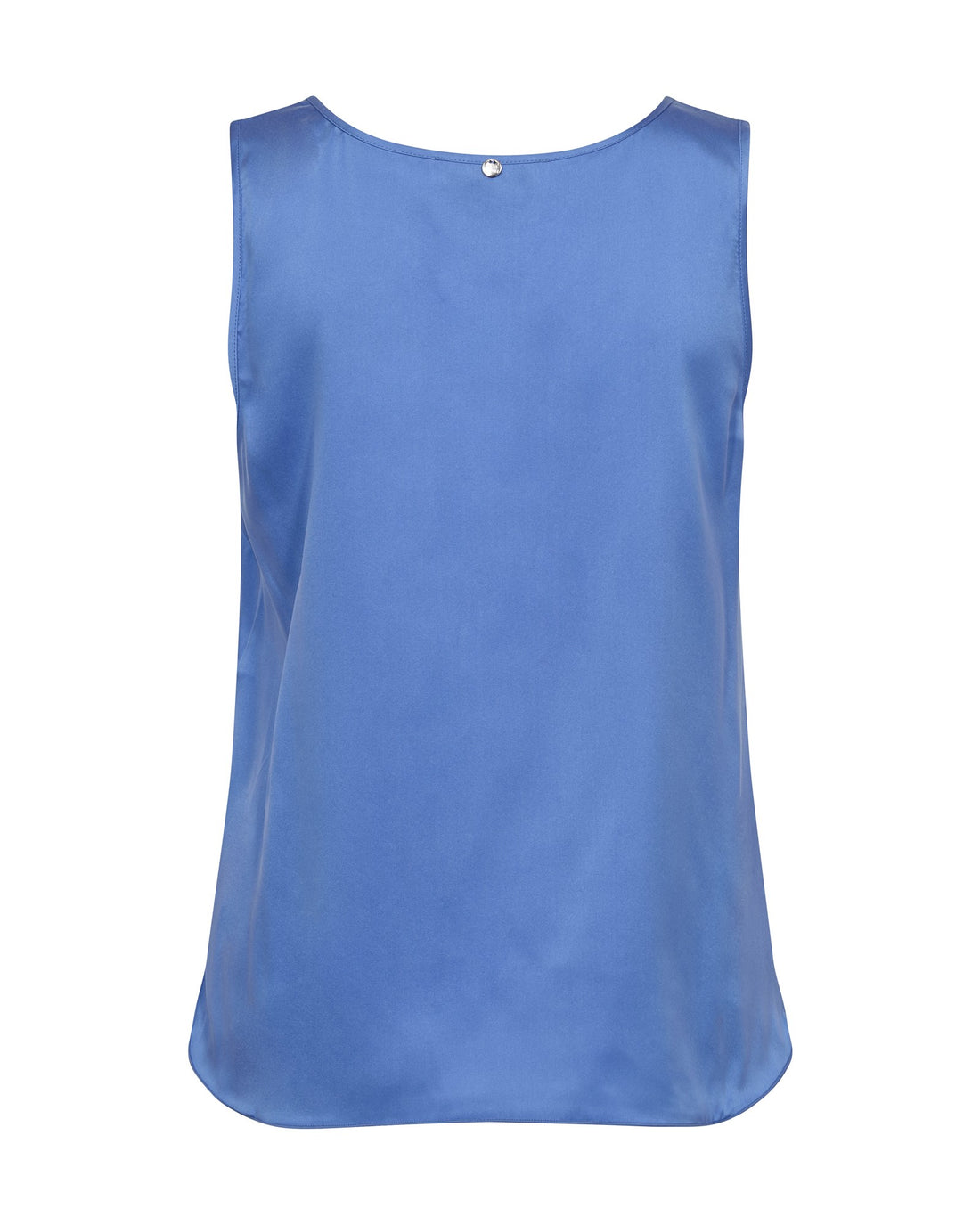 Astrid V-Neck Silk Tank Top - Ultramarine